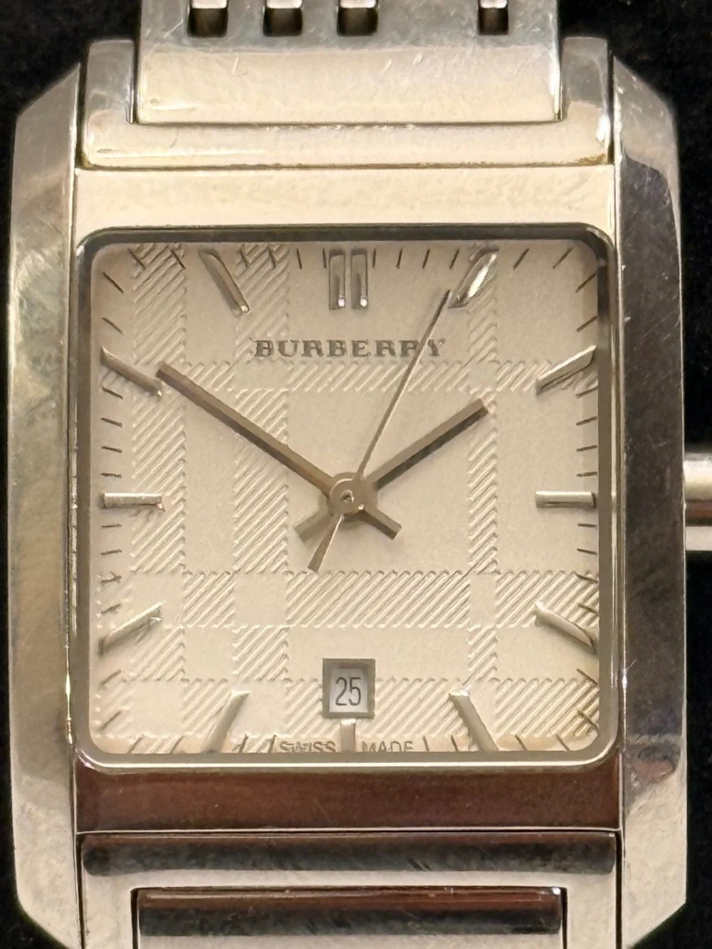 Burberry Silver Stainless Steel Wrist Watch #19